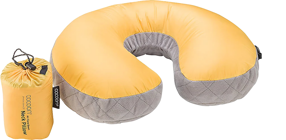 Cocoon U Shaped Neck Pillow Ultralight sunflower/grey