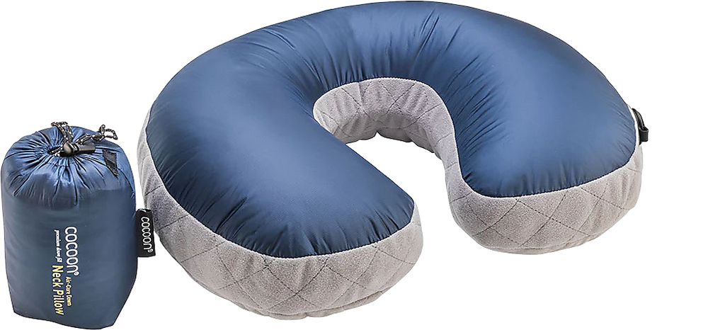 Cocoon U Shaped Neck Pillow Ultralight dark indigo/grey