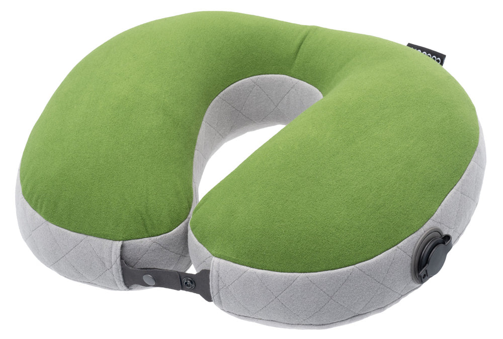 Cocoon U Shaped Down Neck Pillow fresh olive/grey