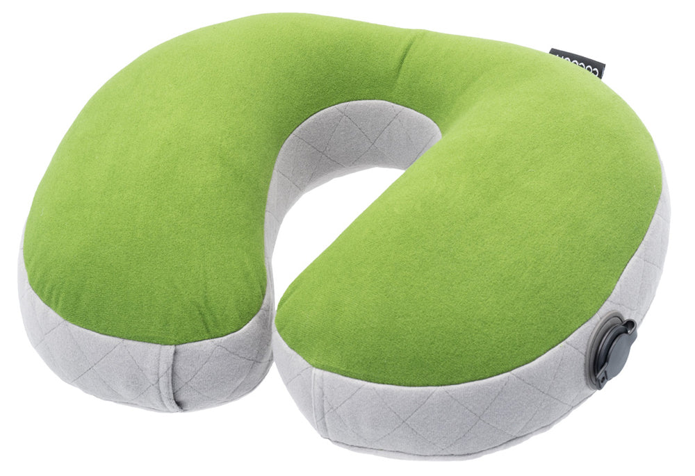 Cocoon U Shaped Down Neck Pillow fresh olive/grey