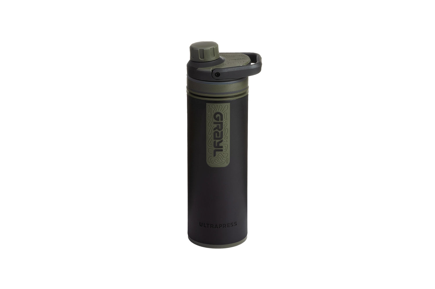 Grayl Ultrapress Purifier Bottle - Camp Black