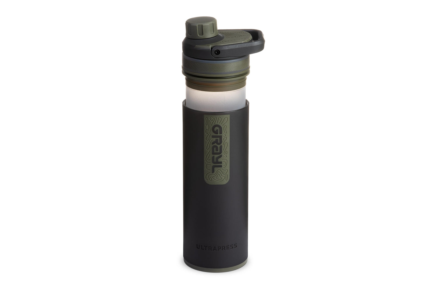 Grayl Ultrapress Purifier Bottle - Camp Black