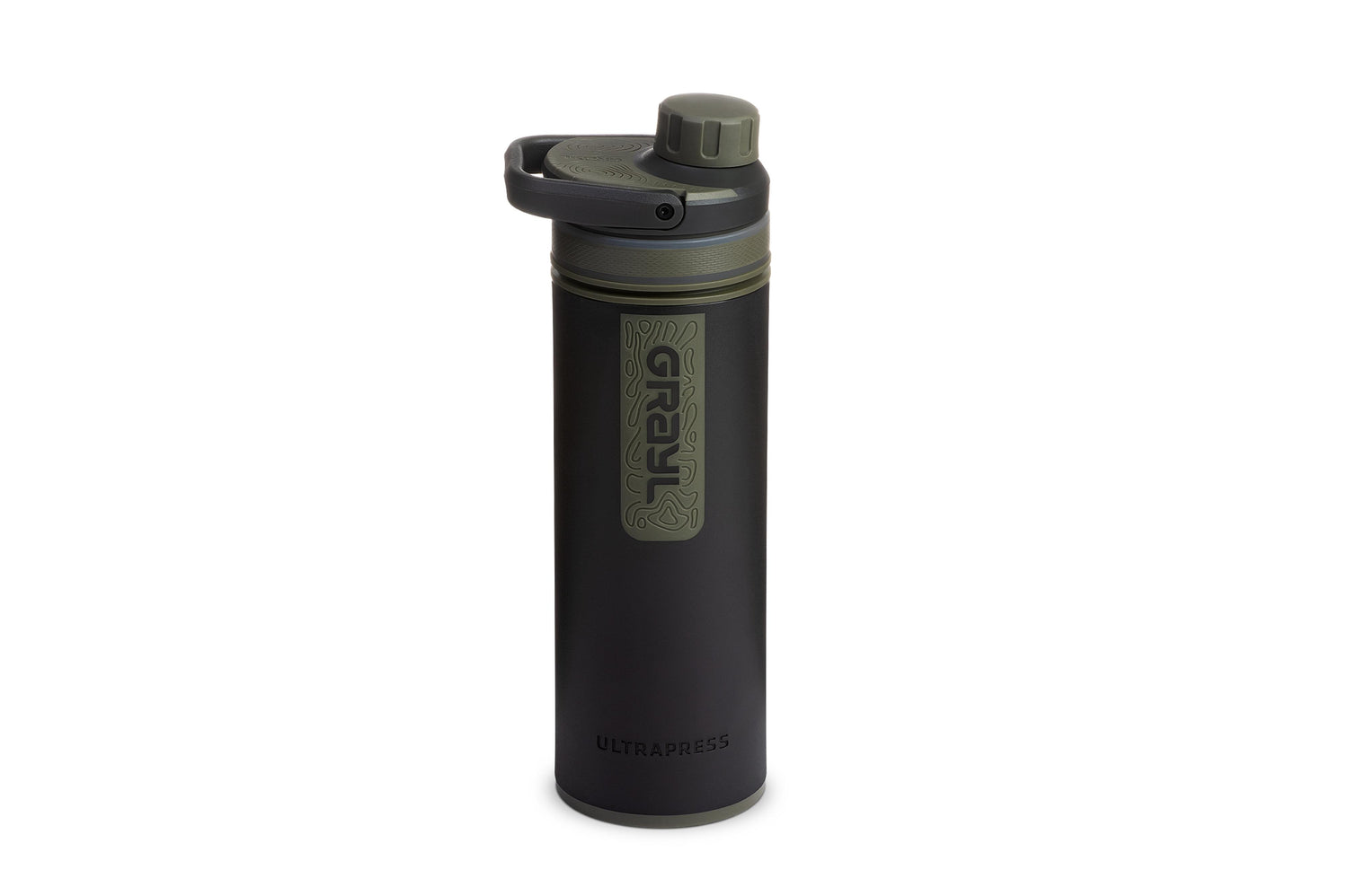 Grayl Ultrapress Purifier Bottle - Camp Black