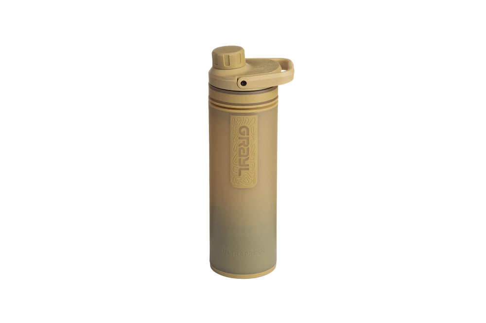 Grayl Ultrapress Purifier Bottle - Desert Tan