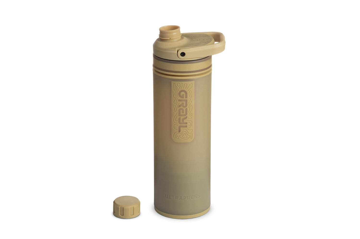 Grayl Ultrapress Purifier Bottle - Desert Tan