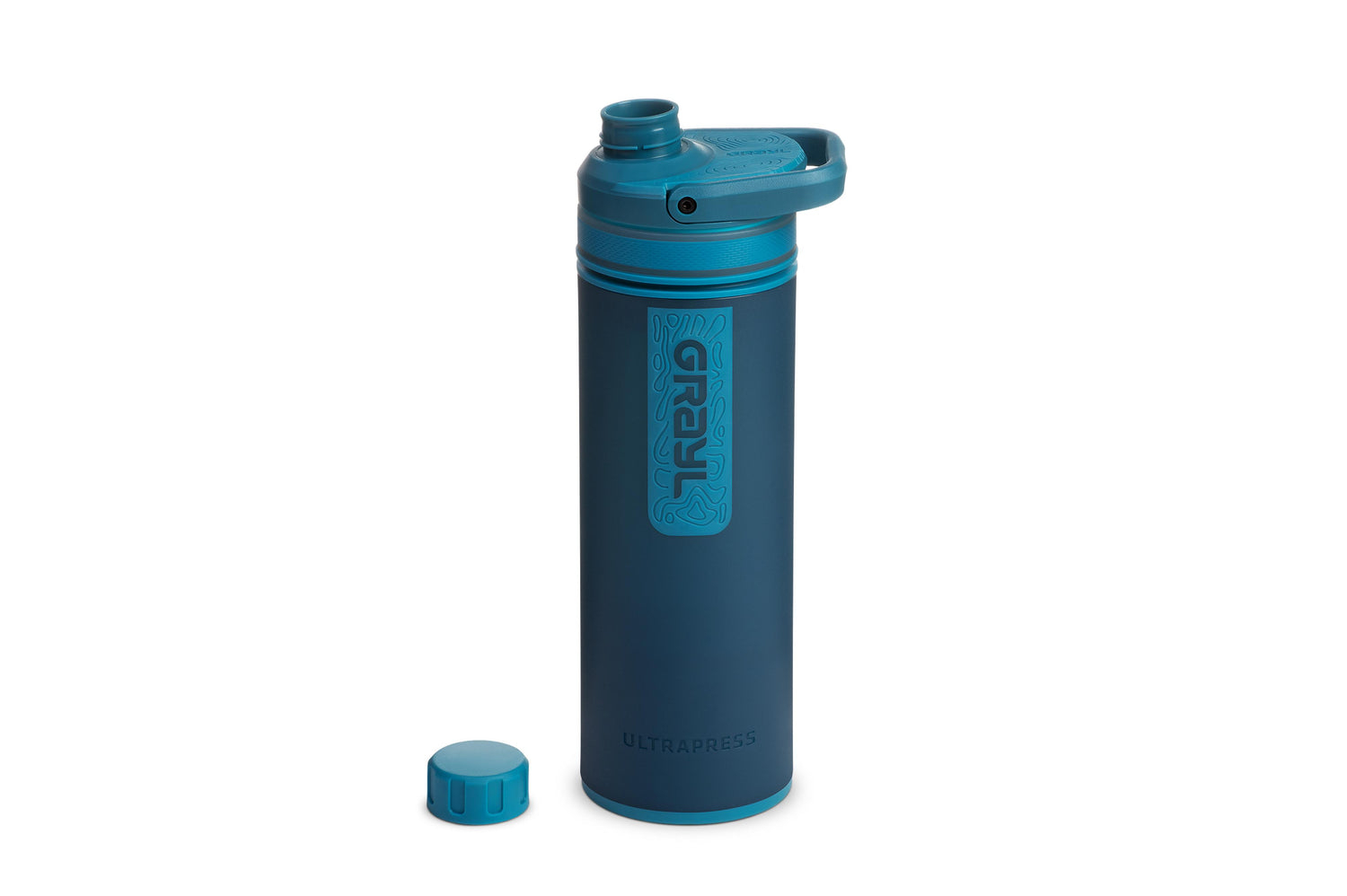 Grayl Ultrapress Purifier Bottle - Forest Blue
