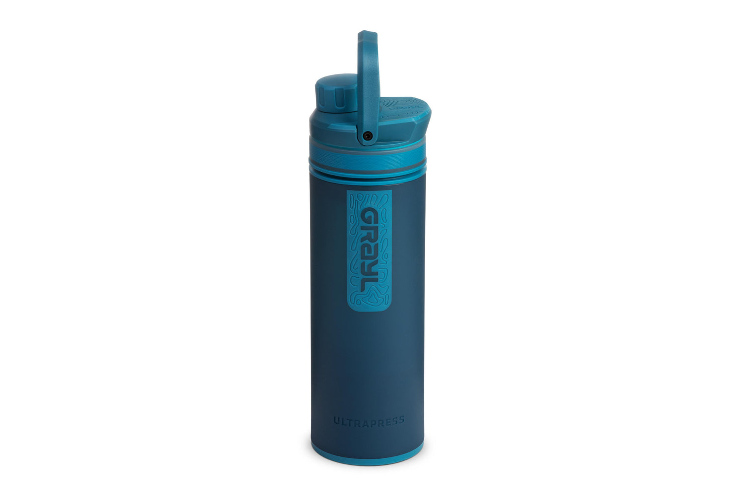 Grayl Ultrapress Purifier Bottle - Forest Blue
