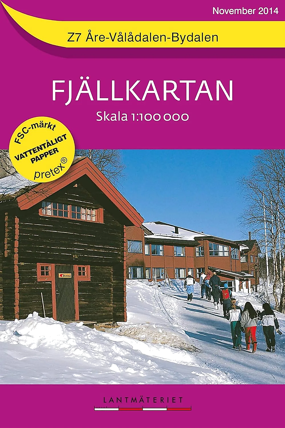 Fjällkarten Z7 Are Valadalen