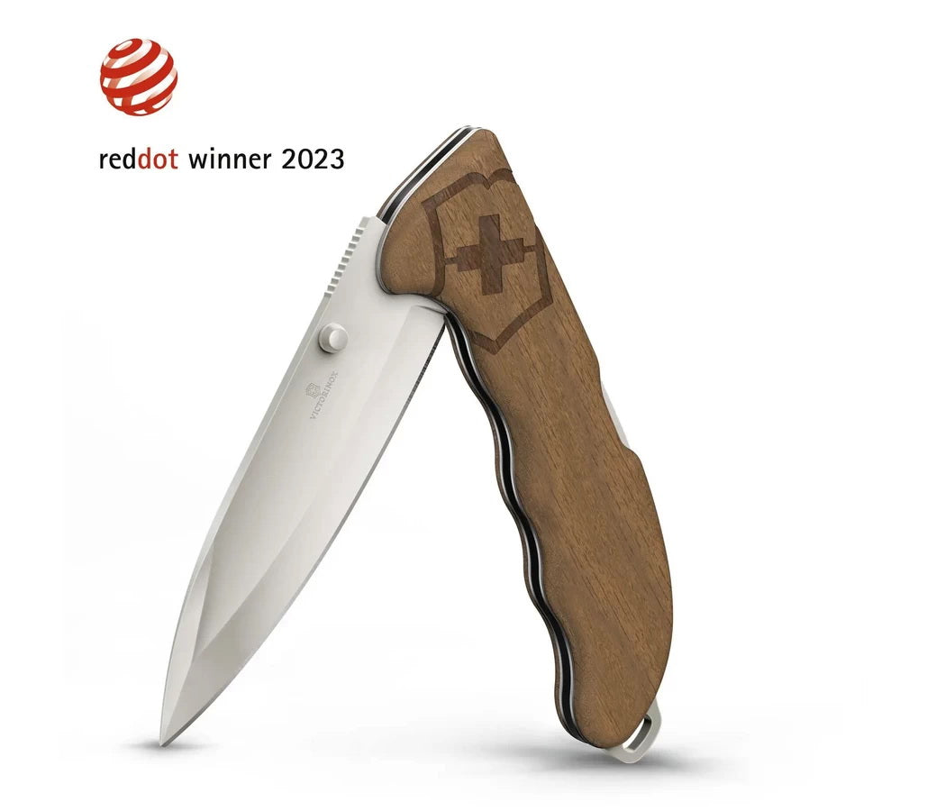 Victorinox Evoke Wood Klappmesser mit edlen Nussbaumholz