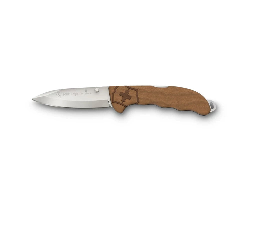 Victorinox Evoke Wood Klappmesser mit edlen Nussbaumholz