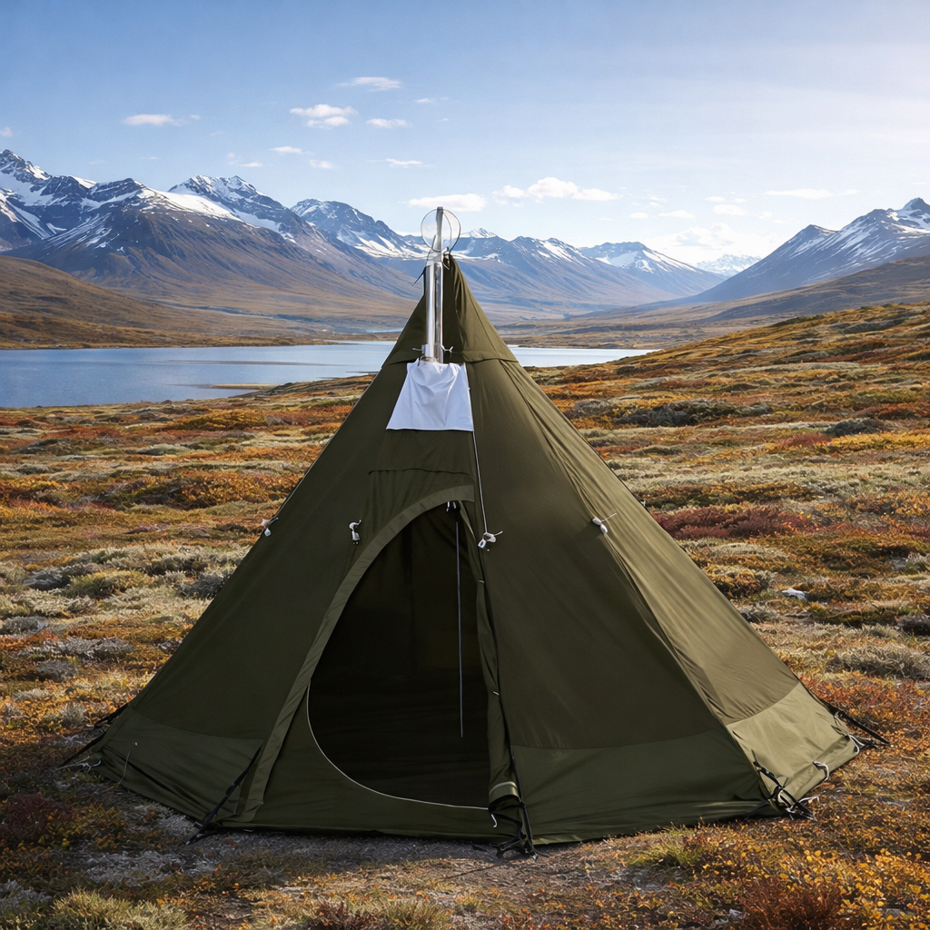 W23© Tipi Zelt/002 Olive