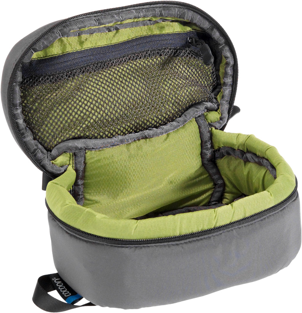 Cocoon Padded Cube Size Sbeluga grey / lime inside