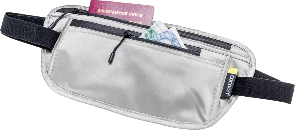 Cocoon Silk Secret Waist Wallet sand grey