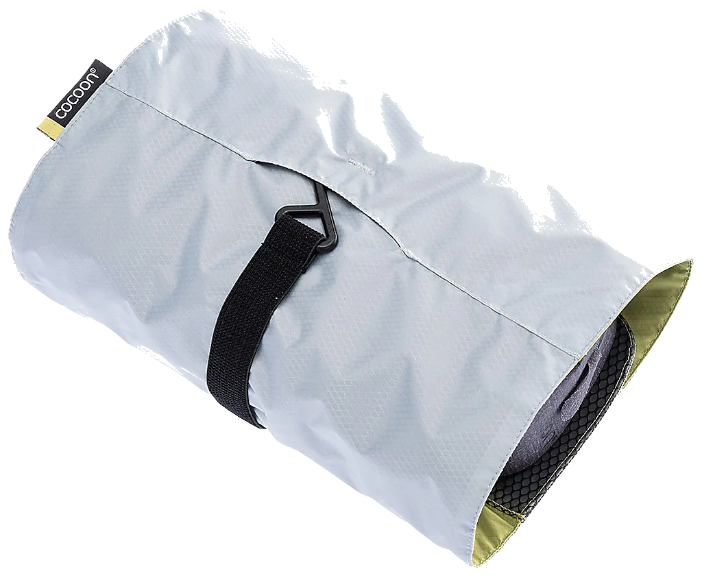 Cocoon Hanging Toiletry Kit Minimalist Light star grey/wild lime