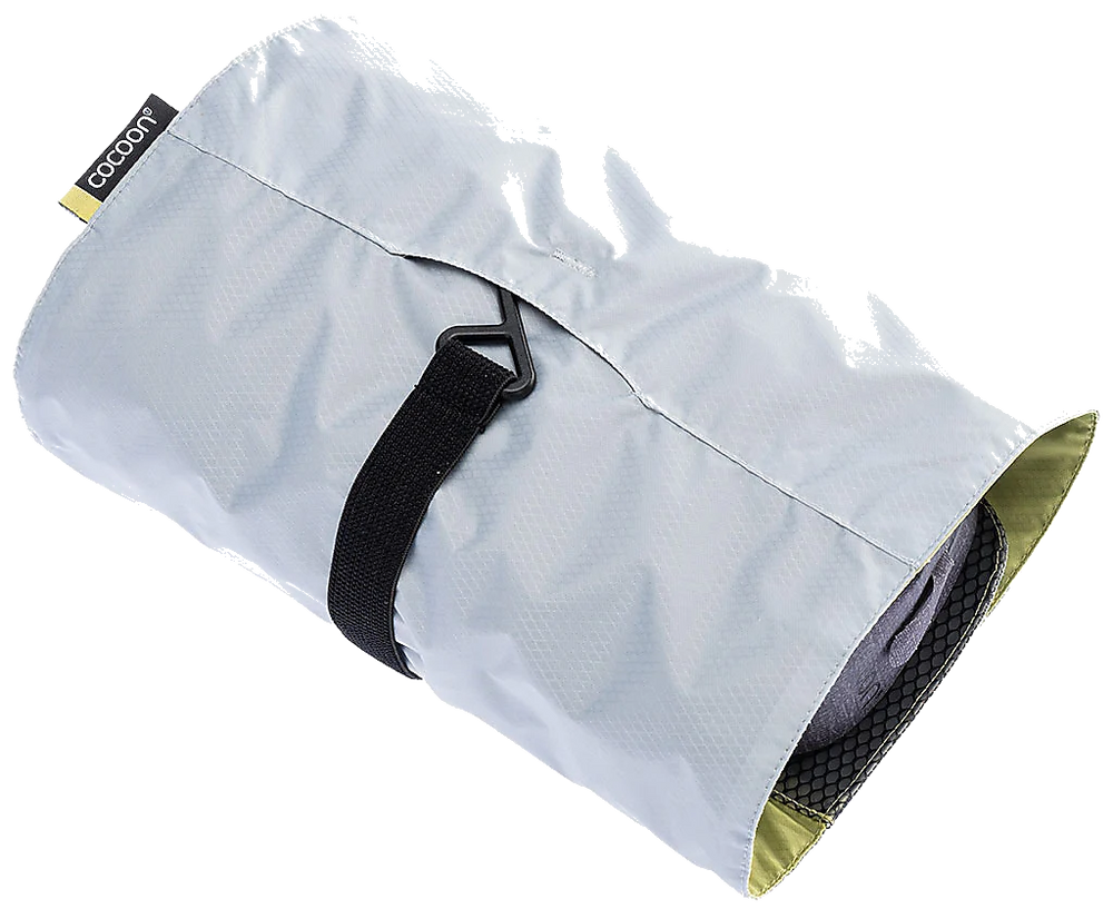 Cocoon Hanging Toiletry Kit Minimalist Light star grey/wild lime