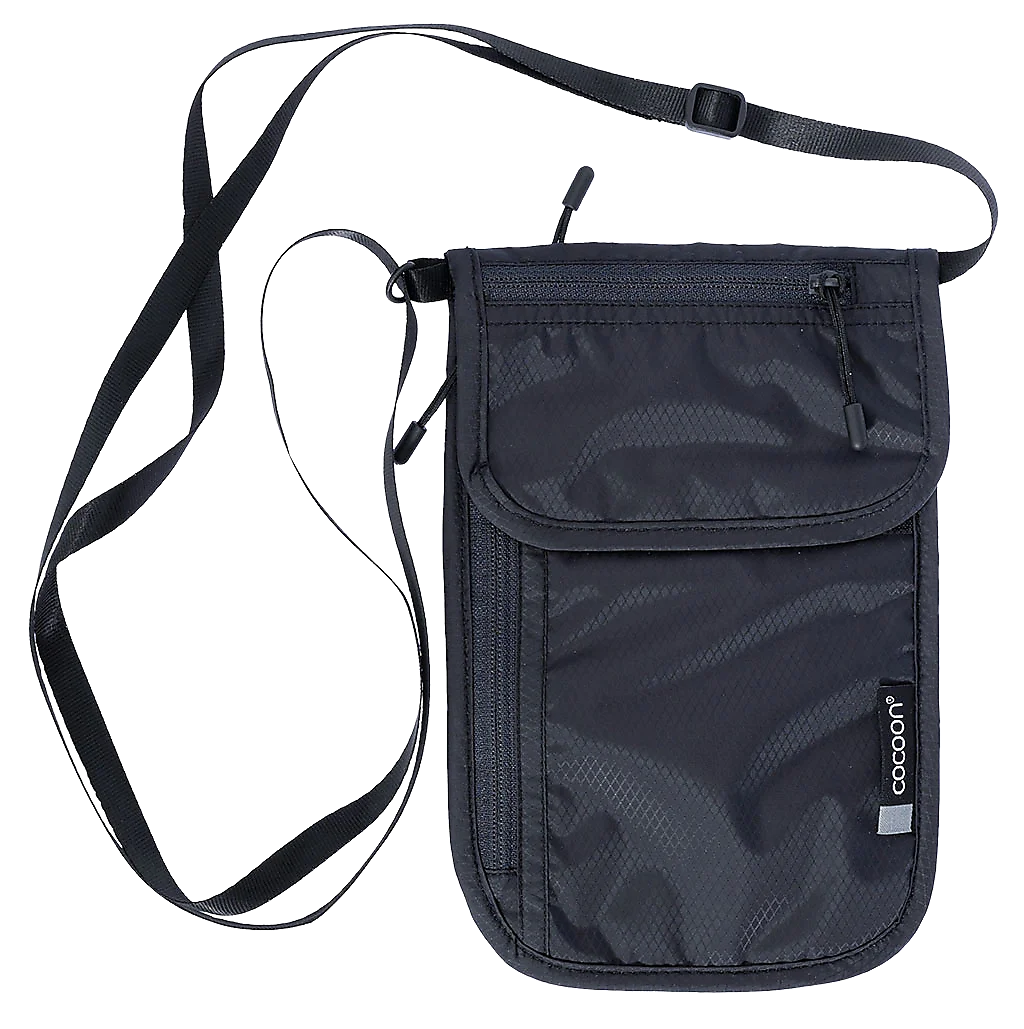 Cocoon Travel Neck Wallet phantom black