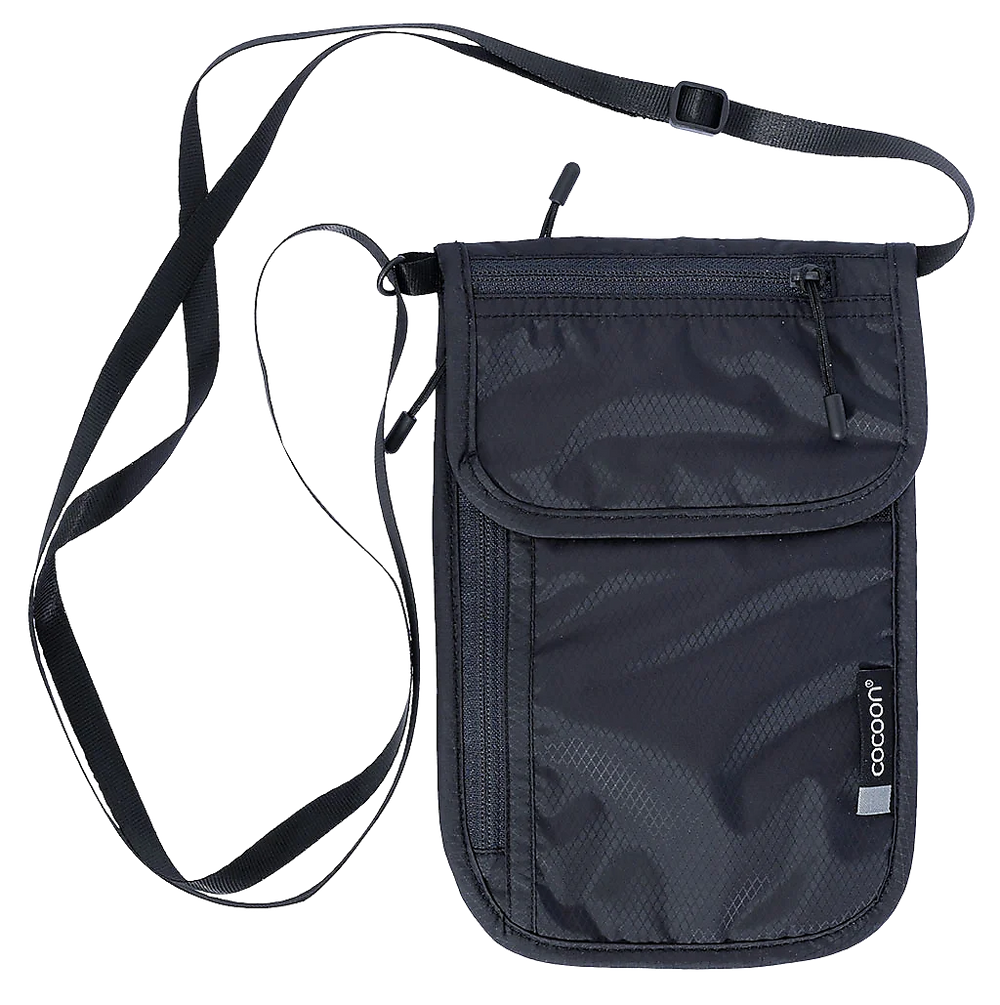 Cocoon Travel Neck Wallet phantom black