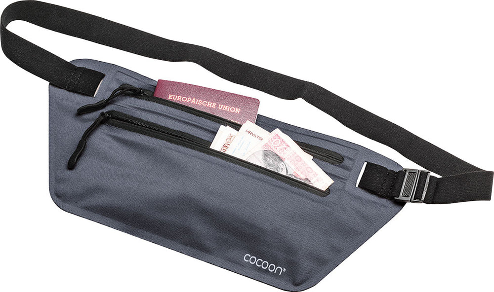 Cocoon Secret Waist Wallet Navy/Yellow