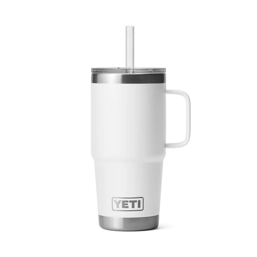 Yeti Rambler® 25 oz (710 ml) Trinkbecher Mit Trinkhalm-deckel