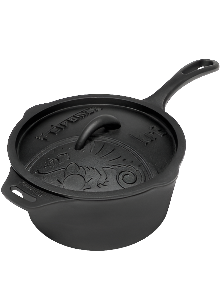 Petromax Gusseiserne Kasserolle mit Deckel KR2