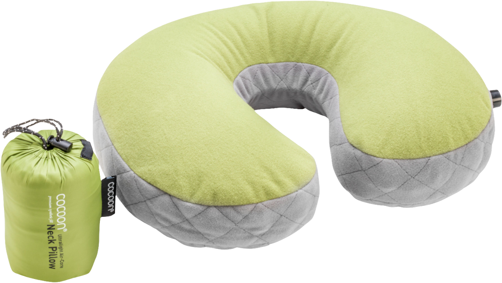 Cocoon U Shaped Neck Pillow wasabi/grey