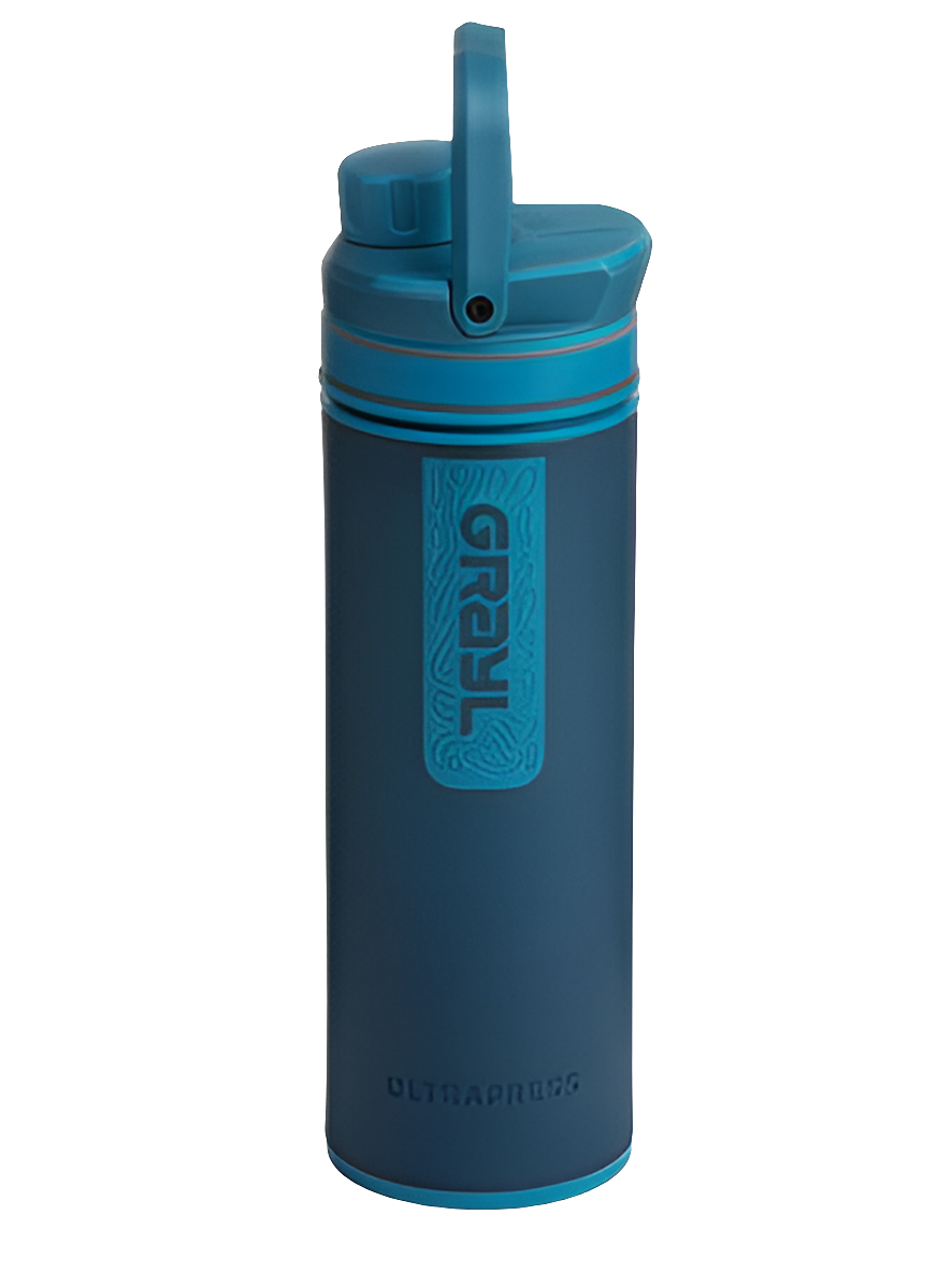 Grayl Ultrapress Purifier Bottle - Forest Blue