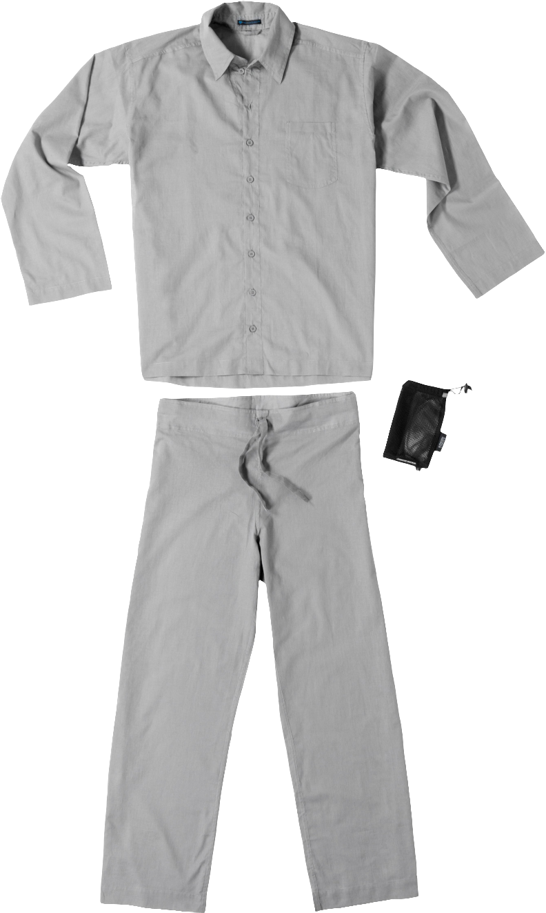 Cocoon Egypt. Cotton Mens Insect Shield Travel Pyjama