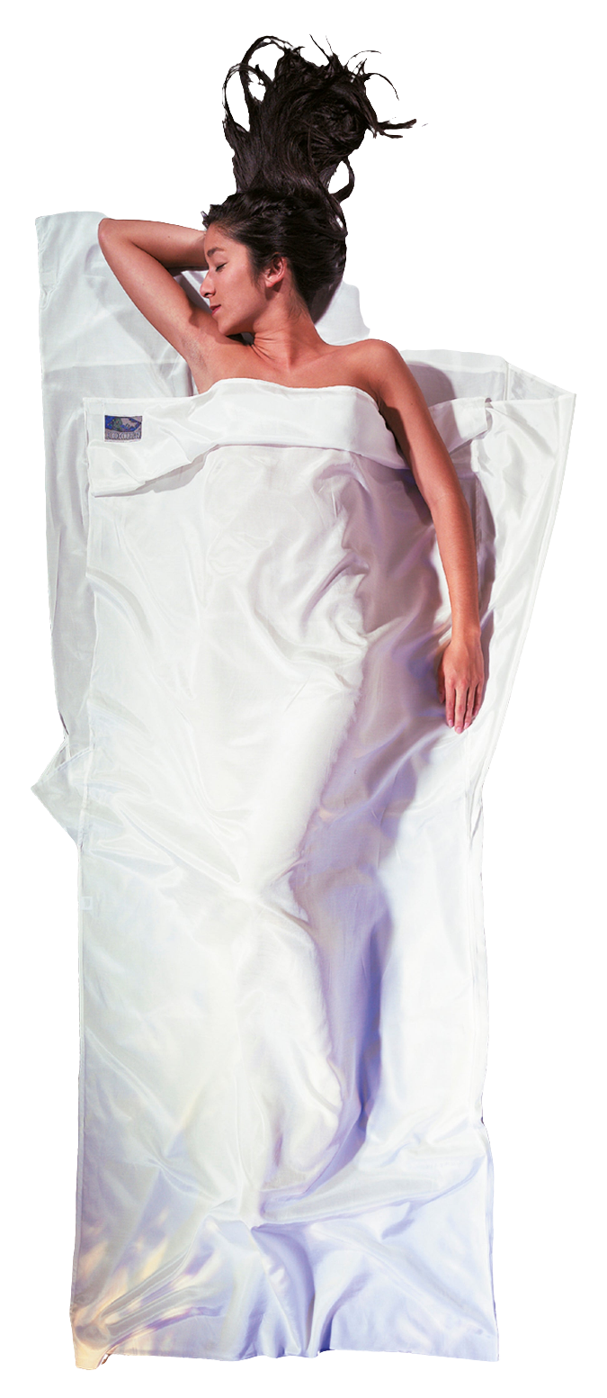 Cocoon Silk Egypt. Cotton TravelSheet natural