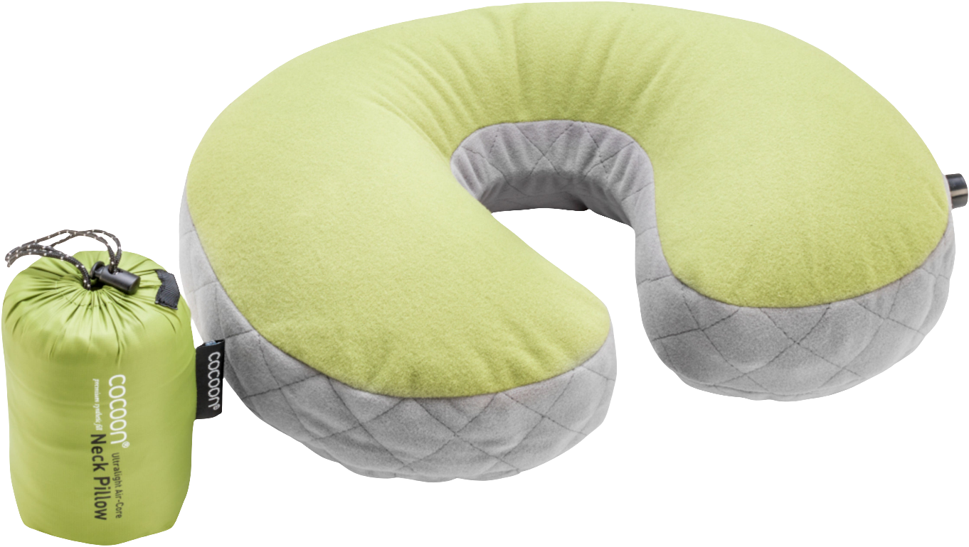 Cocoon U Shaped Neck Pillow wasabi/grey