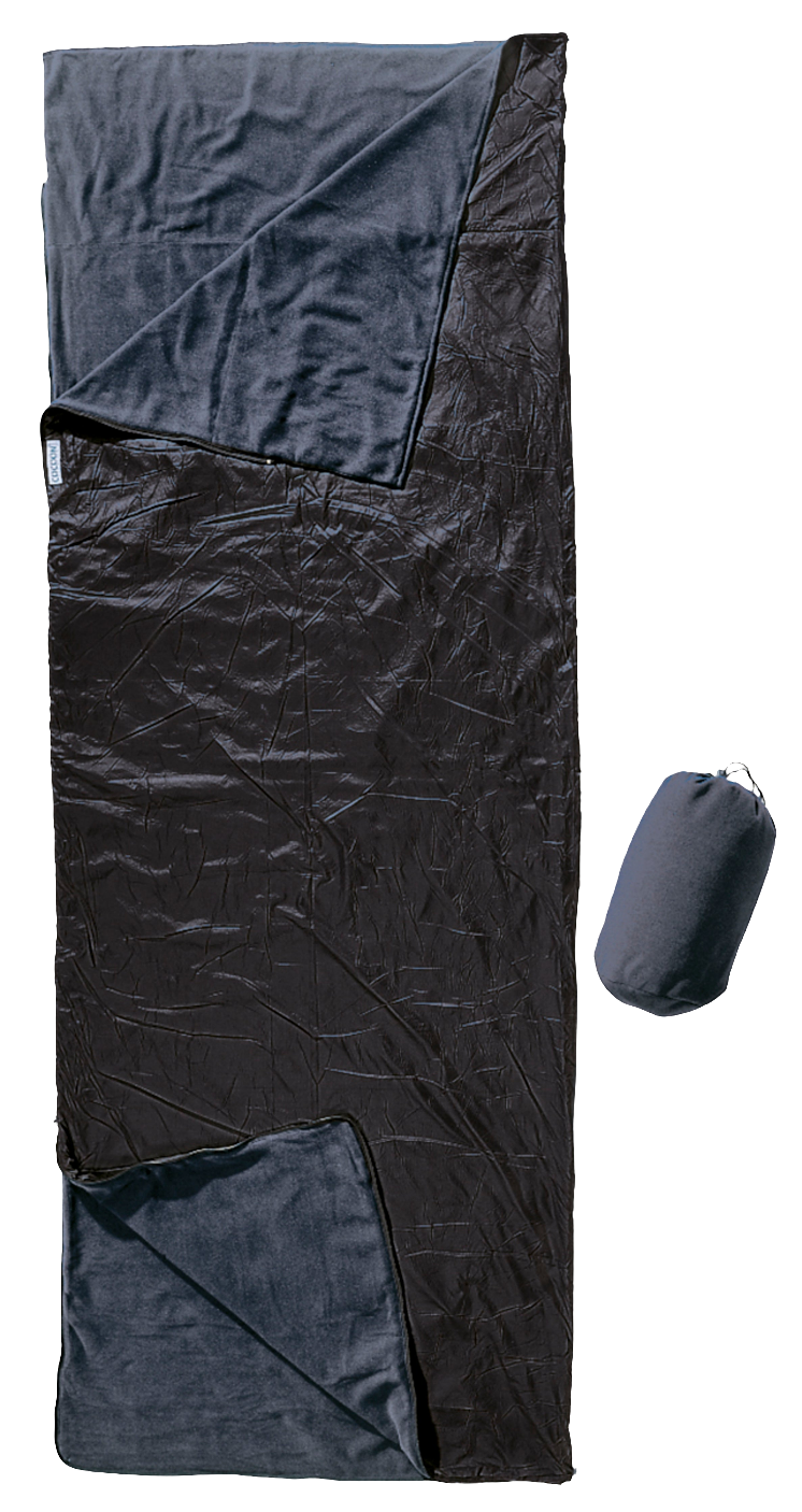 Cocoon Outdoor Blanket/SleepingBag black/slate blue