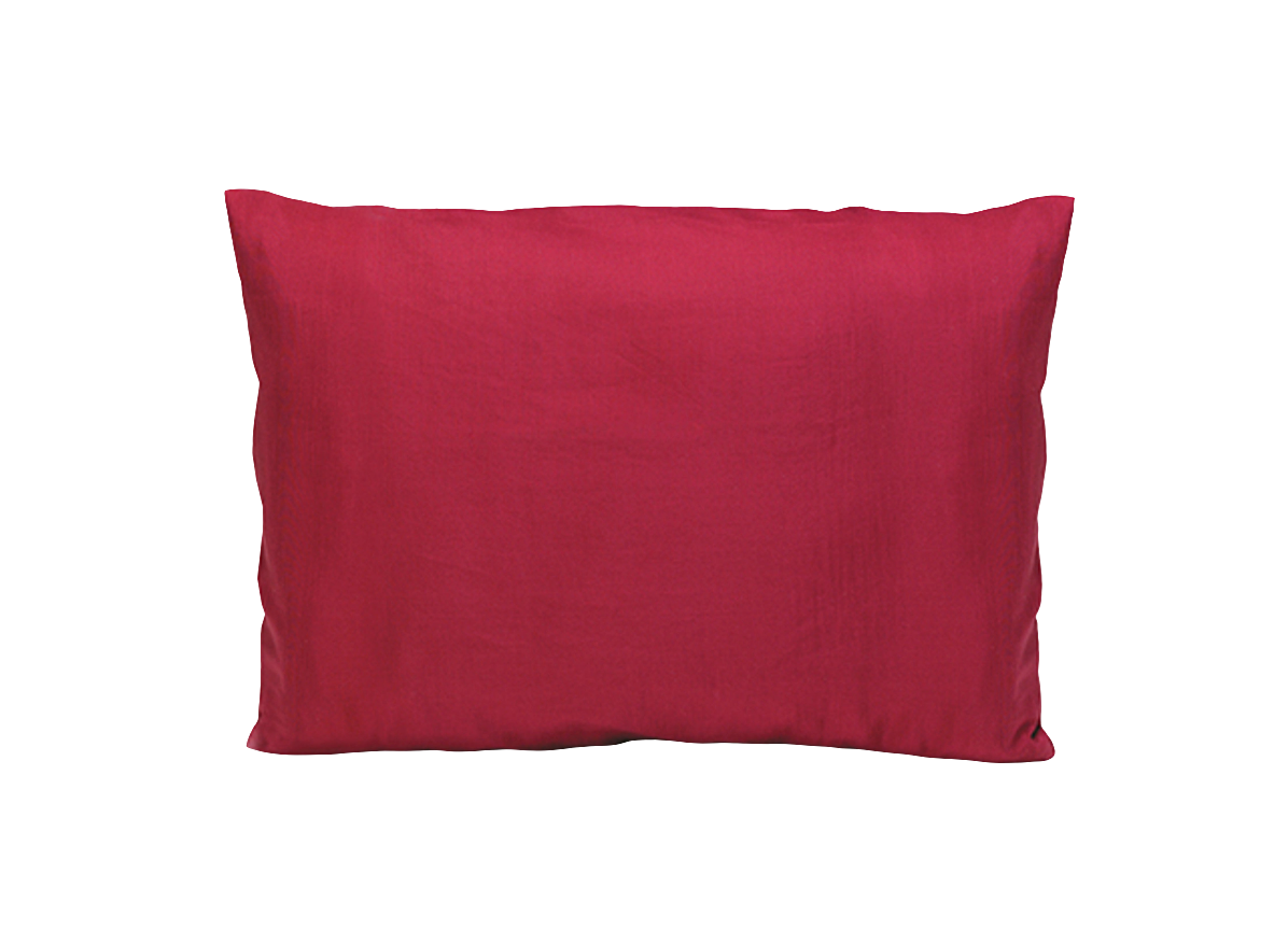 Cocoon Pillow Case Silk-Cotton, 33x43 cm monk's red