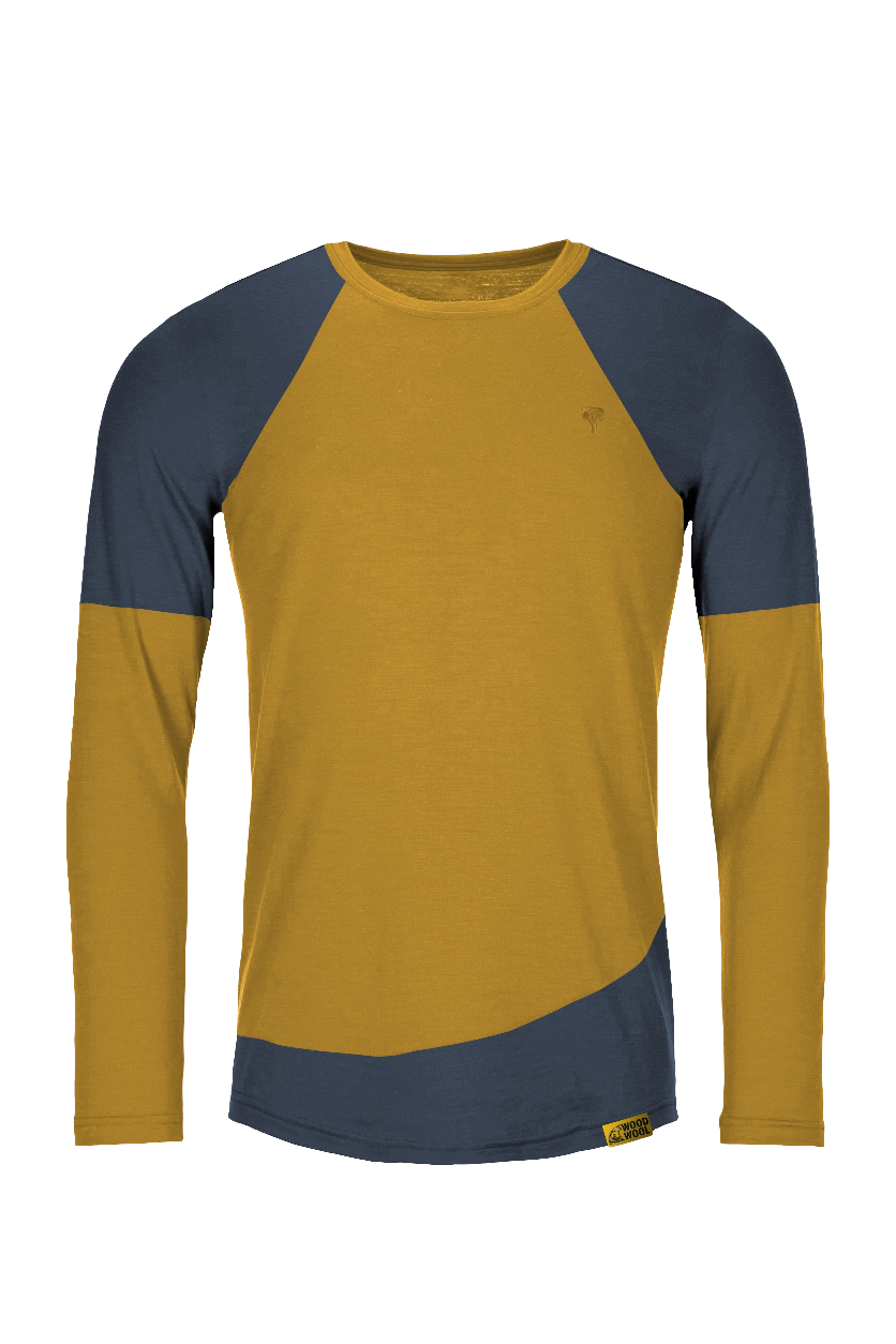 Grüezibag WoodWool Longsleeve Mr. Picard Daisy Daze Yellow