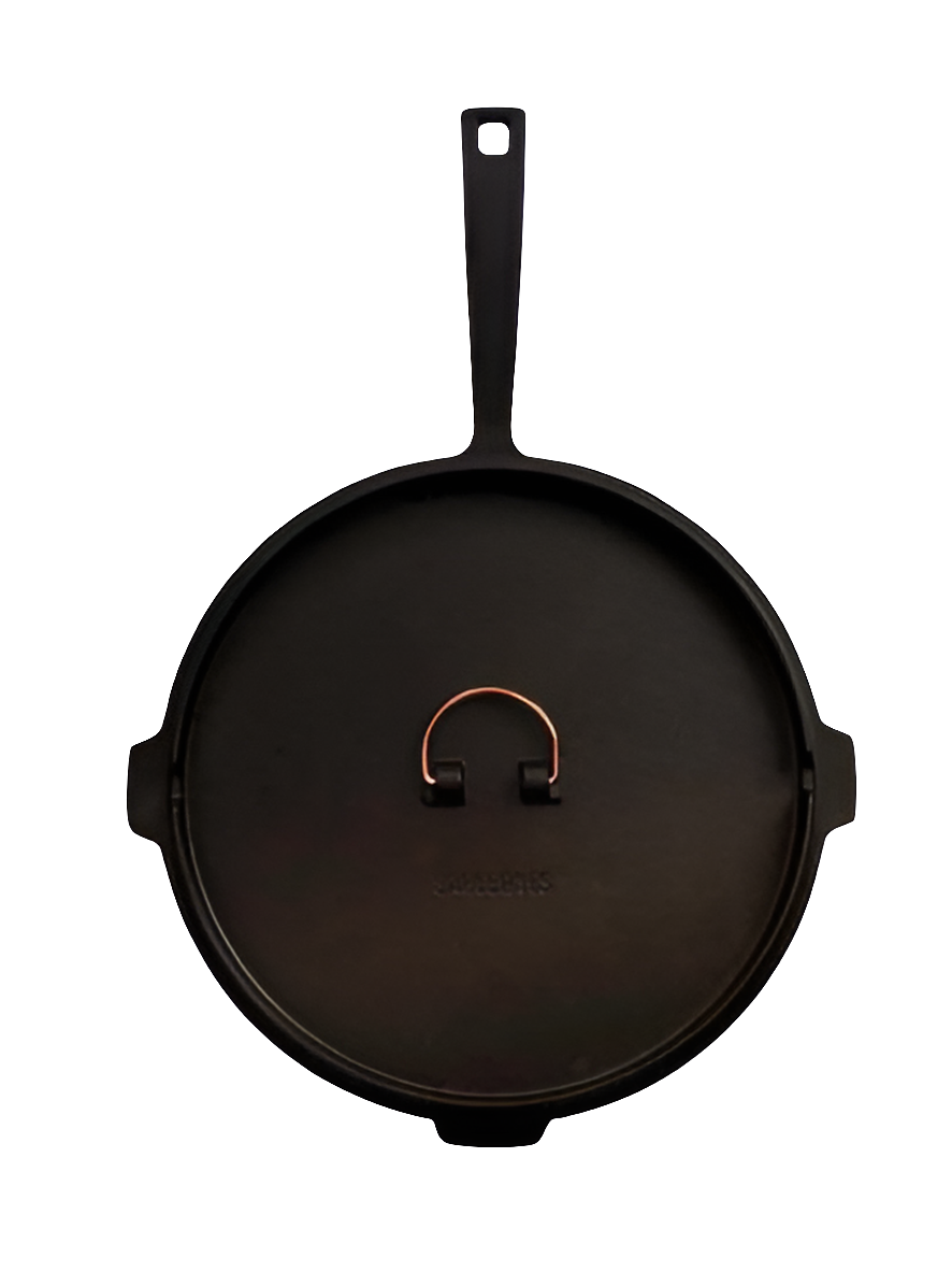 Barebones Gusspfanne mit Deckel 30cm