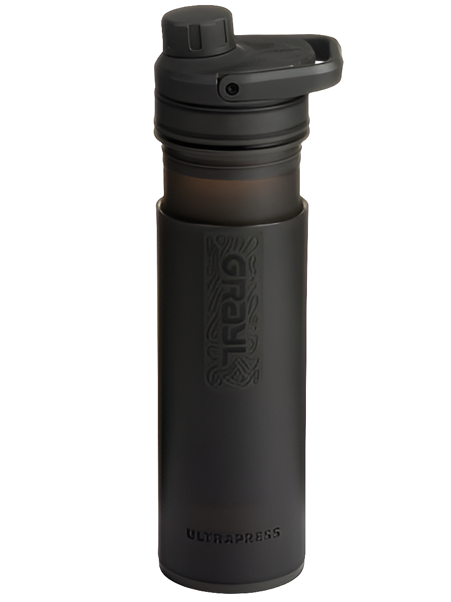 Grayl Ultrapress Purifier Bottle - Covert Black