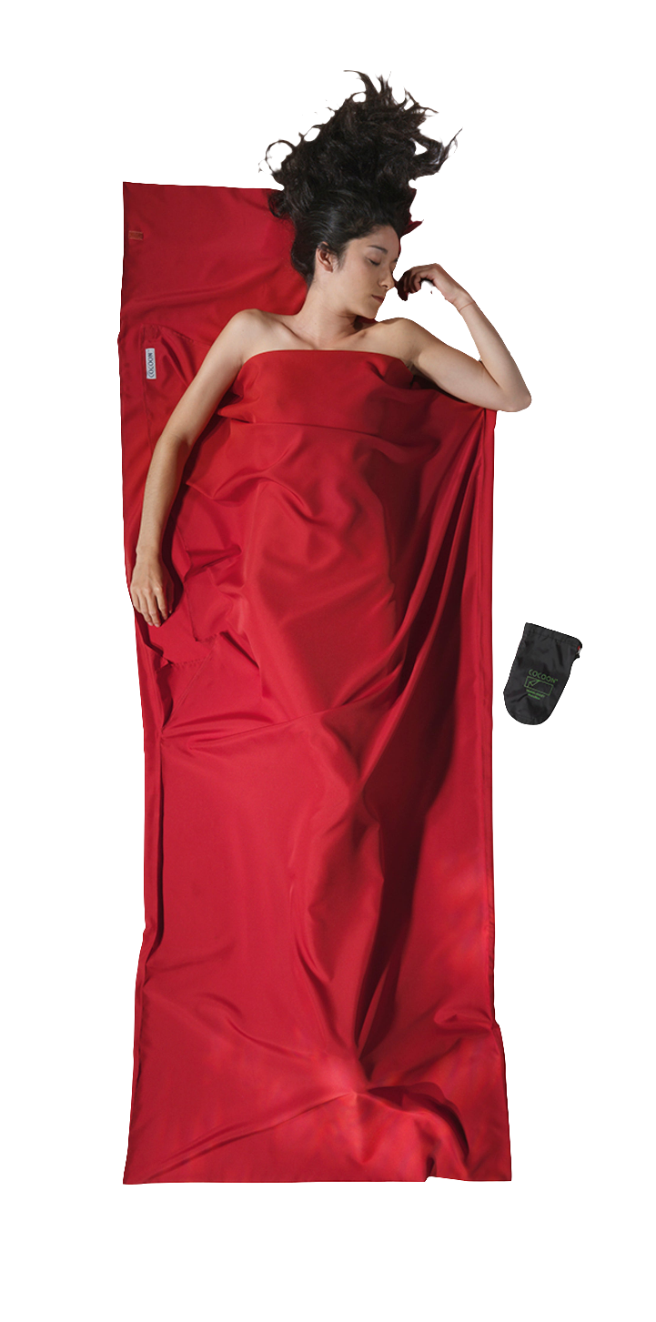 Cocoon Microfiber TravelSheet cranberry