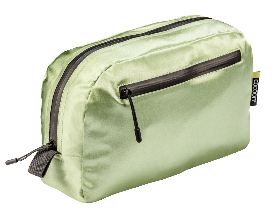 Cocoon Silk Toiletry Bag light green