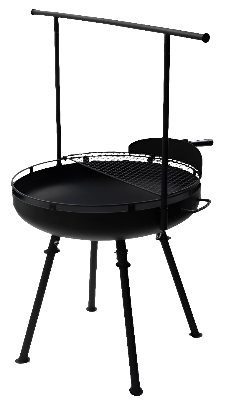 Barebones Cowboy Fire Pit Grill System