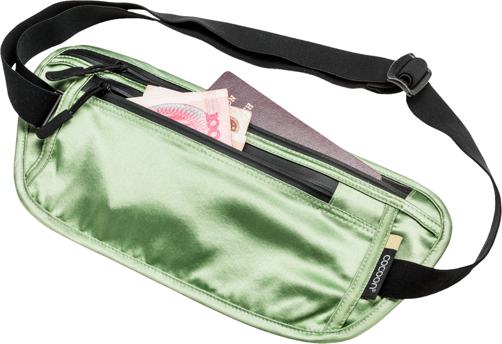 Cocoon Silk Secret Waist Wallet light green