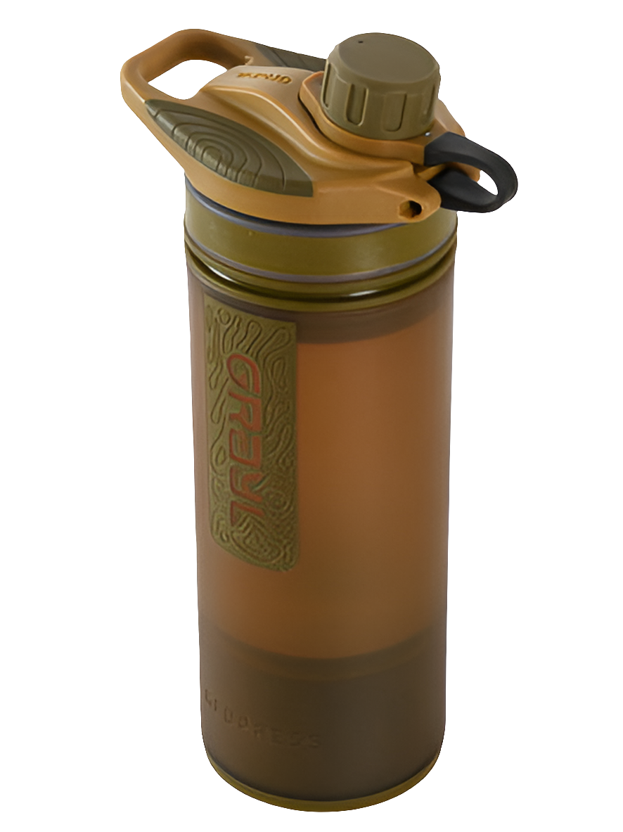 Grayl Geopress Purifier Bottle Coyote Brown