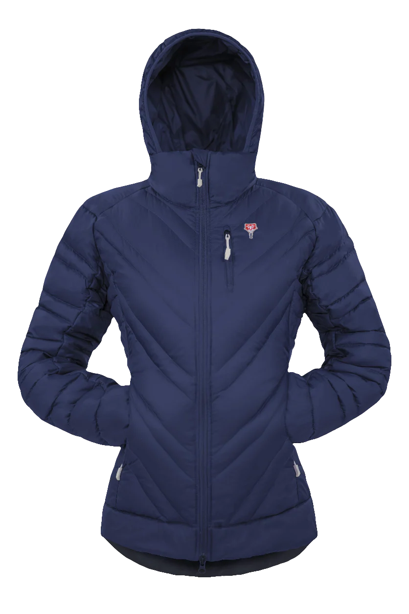 Grüezibag Faithful DownWool Jacket W Saphir Blue