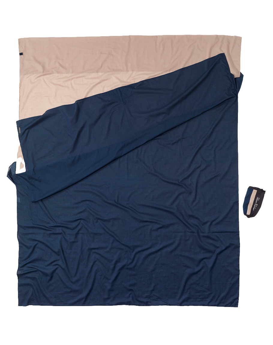 Cocoon Egypt. Cotton TravelSheet Double Size khaki / tuareg
