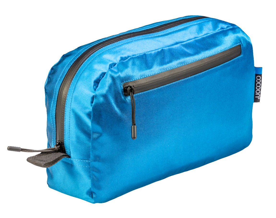 Cocoon Silk Toiletry Bag blue lagoon