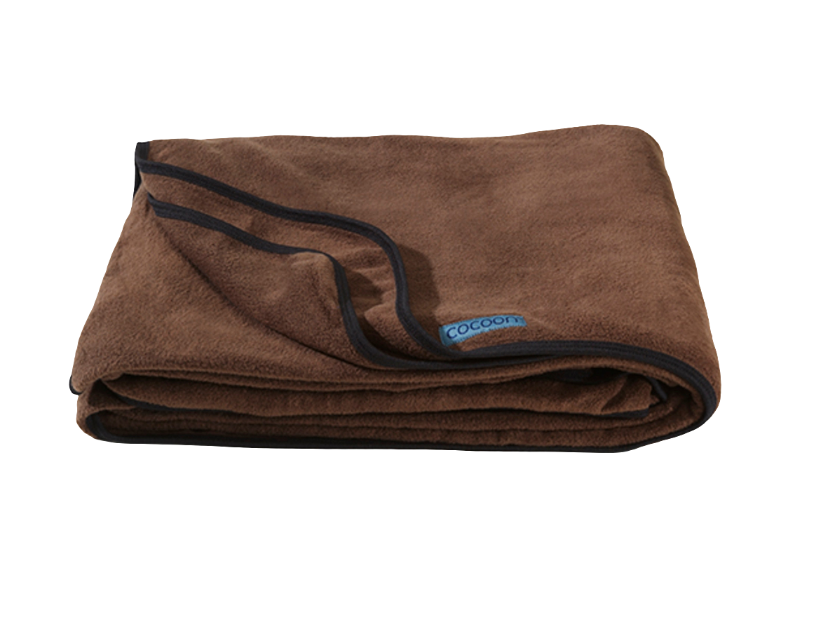 Cocoon Fleece Blanket chocolate brown