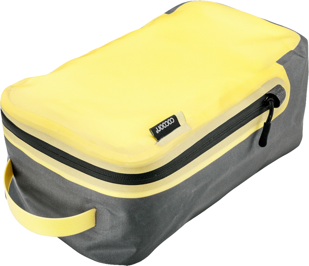 Cocoon Shoe Bag grey/yellow