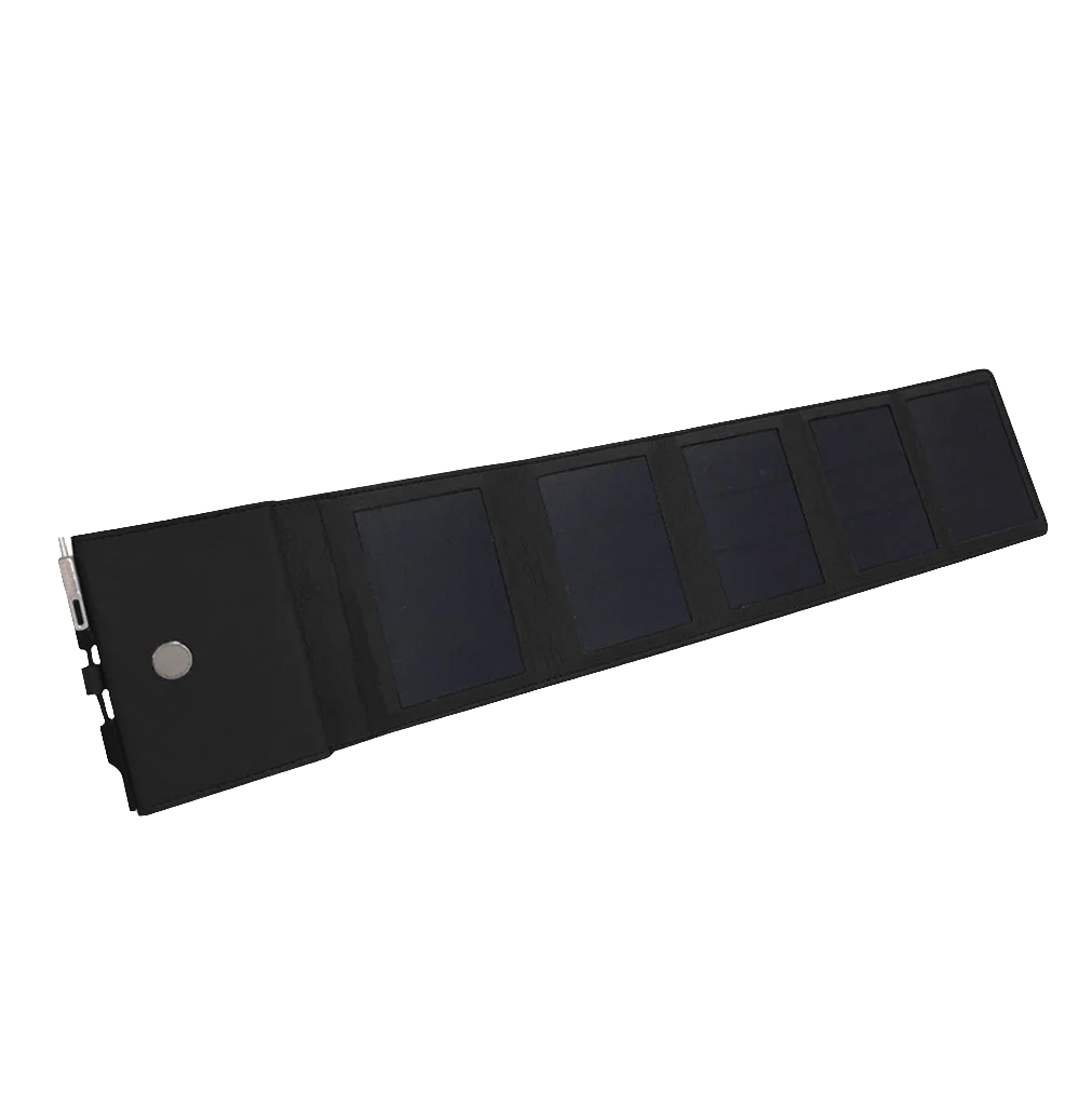 SunSlice PHOTON – Ultrakompakte 4W Solar-Powerbank mit 4.000 mAh Akku Black