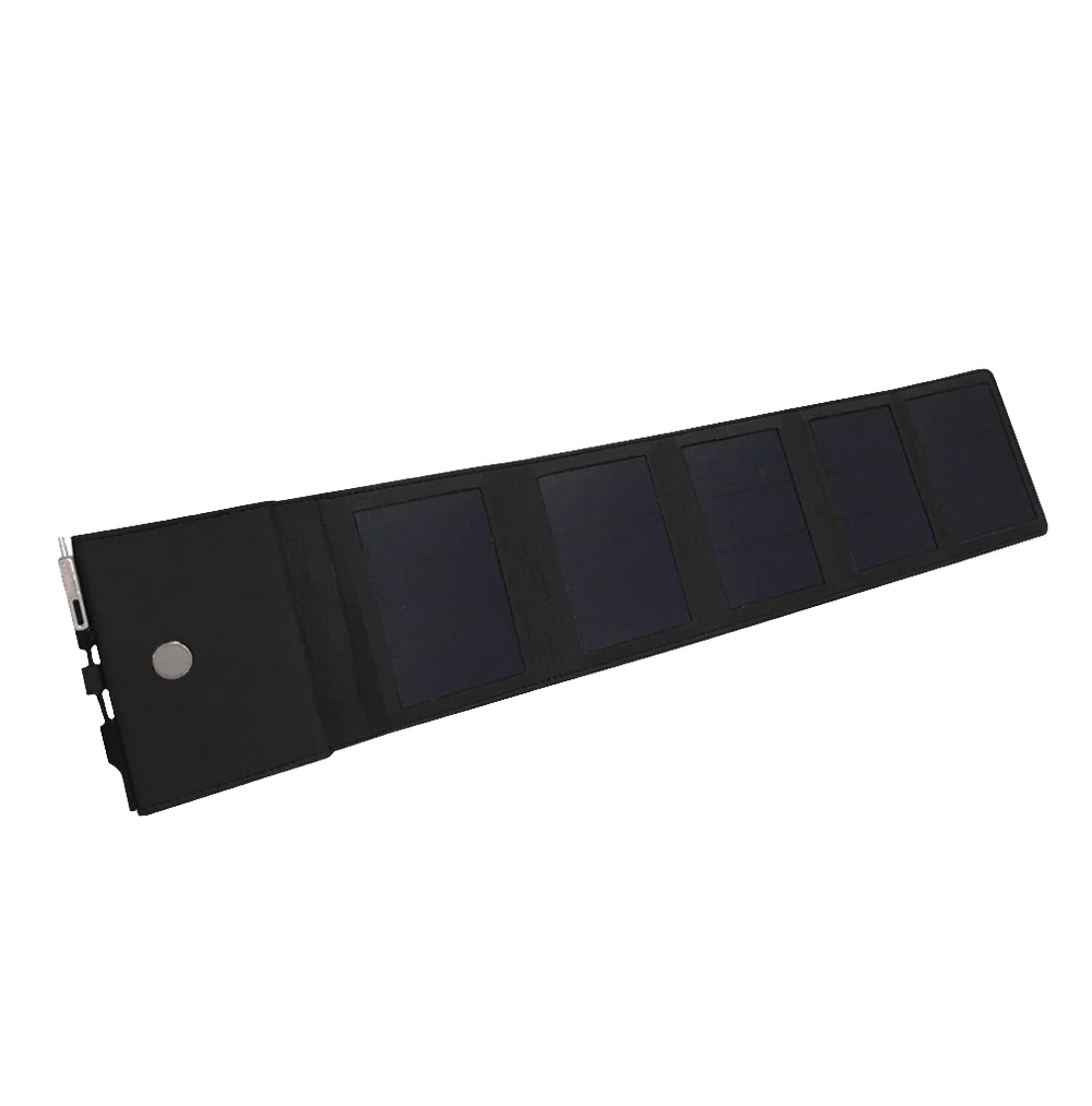 SunSlice PHOTON – Ultrakompakte 4W Solar-Powerbank mit 4.000 mAh Akku Black