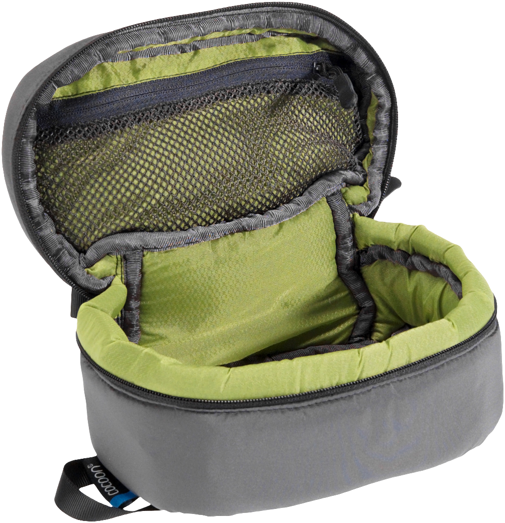 Cocoon Padded Cube Size Sbeluga grey / lime inside