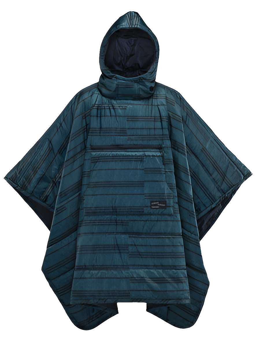 Thermarest Honcho Poncho Blue Print
