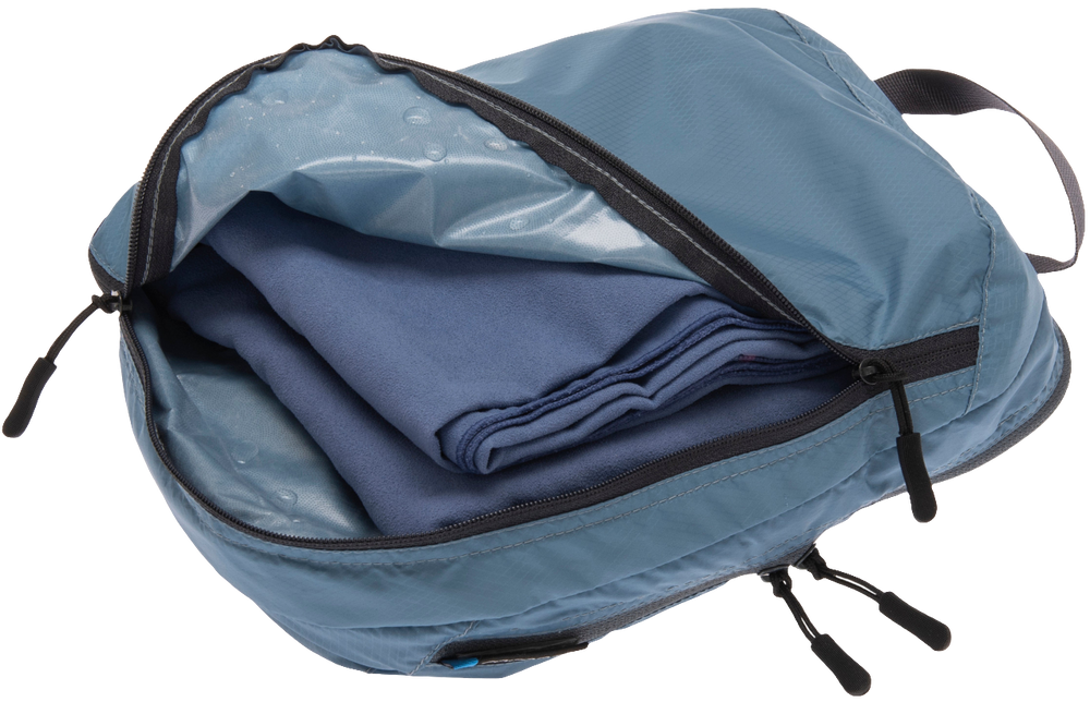 Cocoon Two-in-One Separated Packing Cube Light Size L ash blue