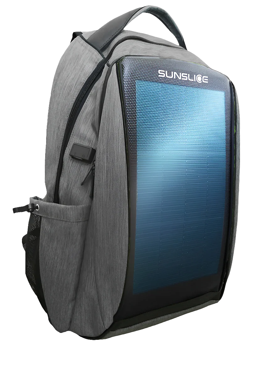 SunSlice Zenith - 25L 8W Solar BackpackGrey